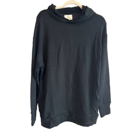 NWT Offline By Aerie Oversized Hoodie In Black Size Small - Picture 1 of 4